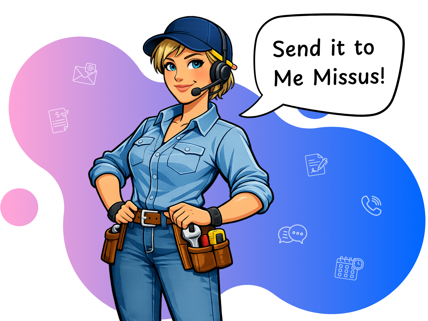 Introducing Me Missus Admin help for busy tradies